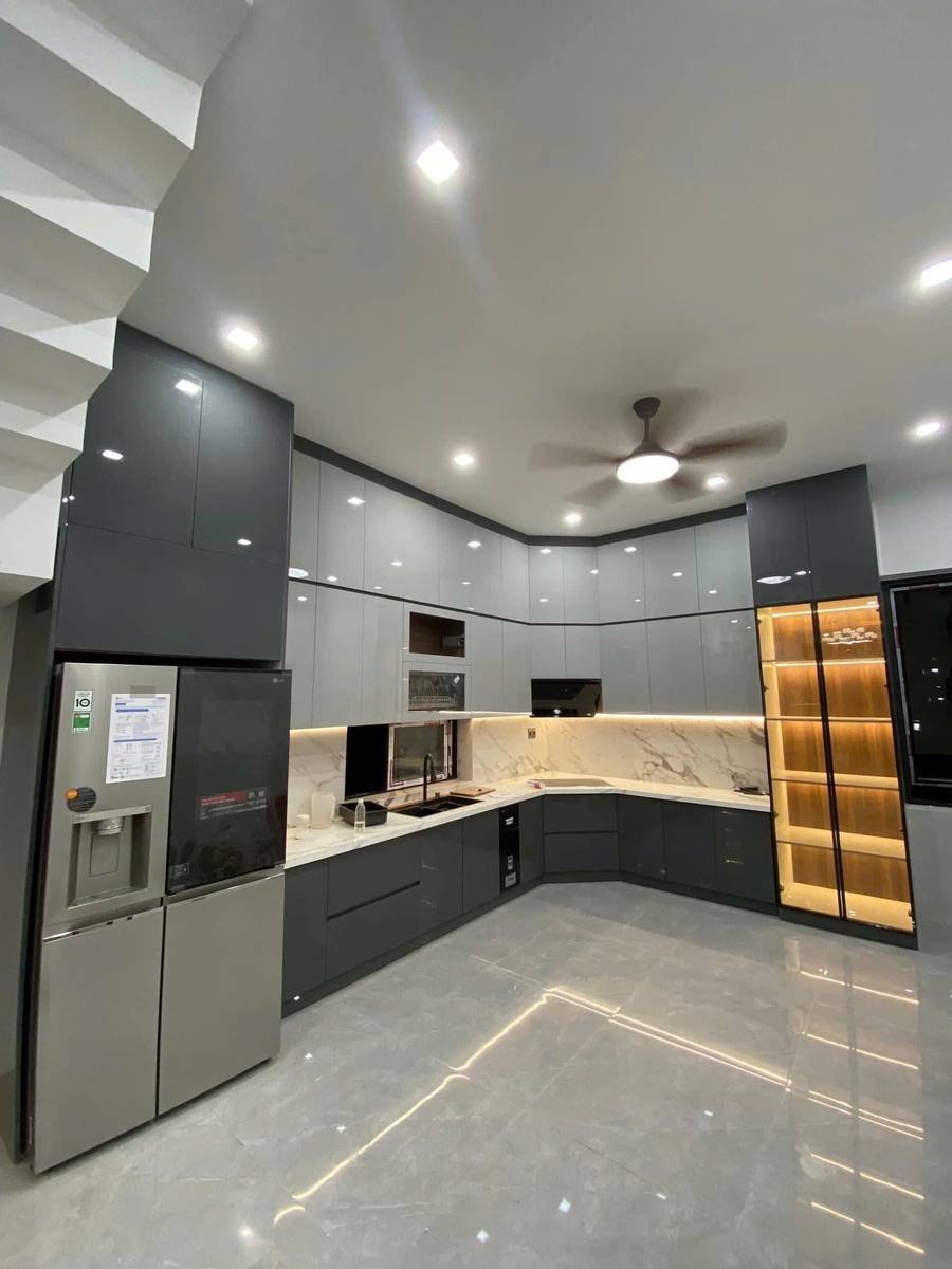 Thiết Kế Thi Công Nội Thất Nhà Phố | Quốc House | Hoà Vang – Đà Nẵng