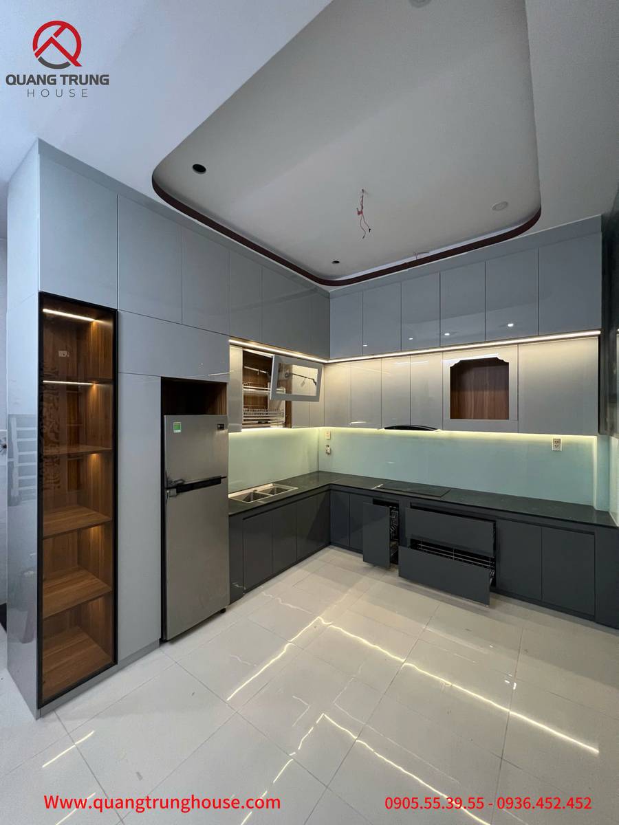 Thiết Kế Thi Công Nội Thất Nhà Ở Gia Đình | Chị Nguyệt – Hoà Vang Đà Nẵng